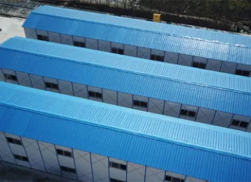 The fireproof and thermal insulation materials of the container house ensure safety.